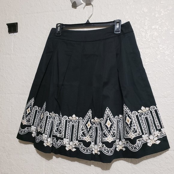 White House Black Market Dresses & Skirts - White House Black Market Pleated Studded Skirt 8
